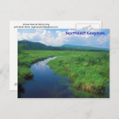 Noordoost-Engeland Vermont Victory Bog Briefkaart (Voorkant / Achterkant)