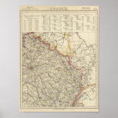Noordoost-Frankrijk Poster (Voorkant)