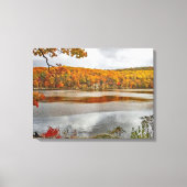 Noordoost herfstlandschap canvas afdruk (Voorkant)