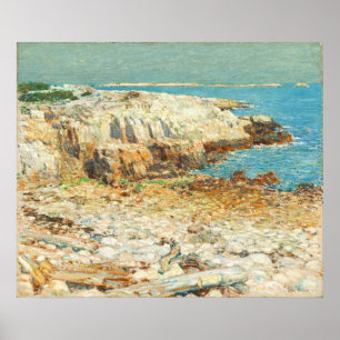 Noordoost hoofdland, Childe Hassam Fine Art Poster