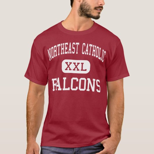 Noordoost-katholiek - Falcons - High - Philadelphi T-shirt (Voorkant)
