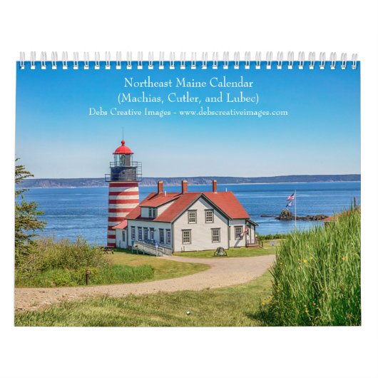 Noordoost-Maine (Machias, Cutler, Lubec) 2026 Kalender (Hoes)