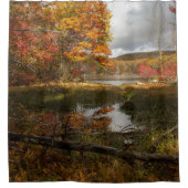 Noordoost najaar douchegordijn (Voorkant)