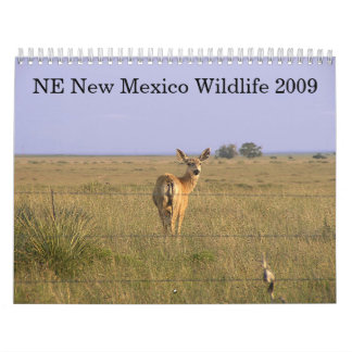 Noordoost-New Mexico Wildlife 2009 Kalender