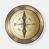 noordoost - oost - kompas magneet (Voorkant)