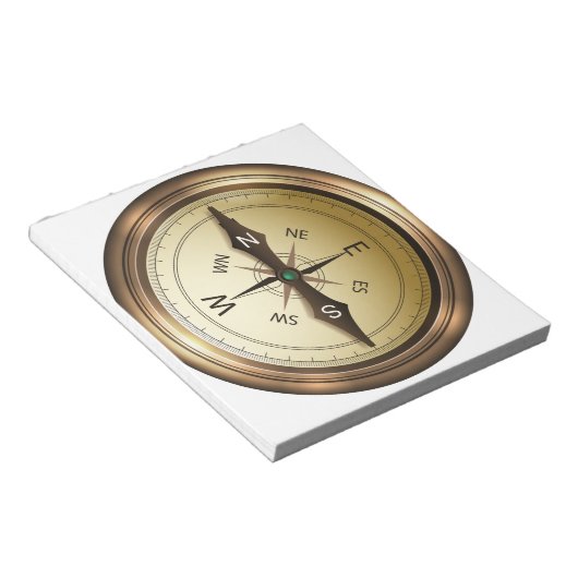 noordoost - oost - kompas notitieblok (Schuin)