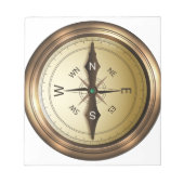 noordoost - oost - kompas notitieblok (Voorkant)