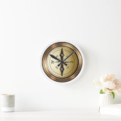 noordoost - oost - kompas ronde klok (Huis)