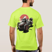 Noordoost PA Chapter - Zon en schaduwen T-shirt (Achterkant)