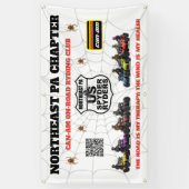 Noordoost PA-hoofdstuk - Banner 3x5 (Verticaal)