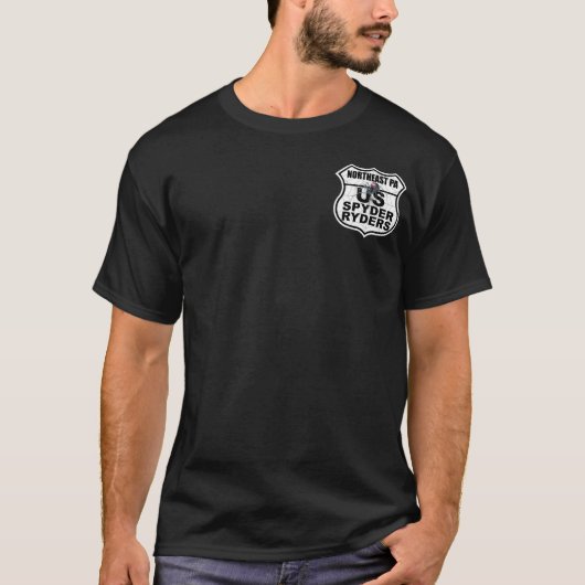 Noordoost PA-hoofdstuk - Logo Pocket T-shirt (Voorkant)