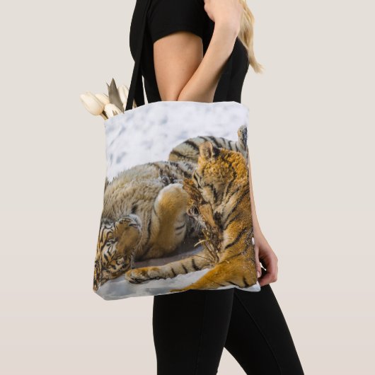 Noordoost-tijger Tote Bag (Dichtbij)