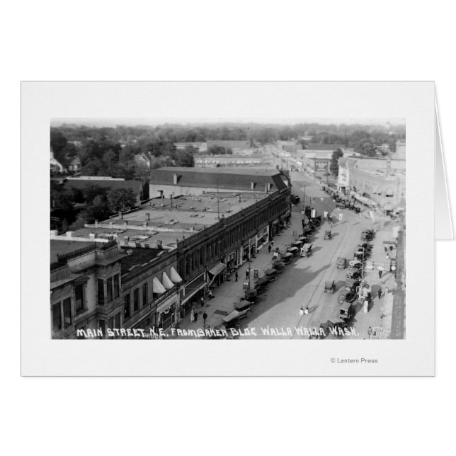 Noordoost Uitzicht van de Main St. van Baker Bldg (Voorkant Horizontaal)