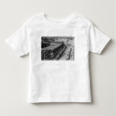 Noordoost Uitzicht van de Main St van Baker Bldg Kinder Shirts (Voorkant)