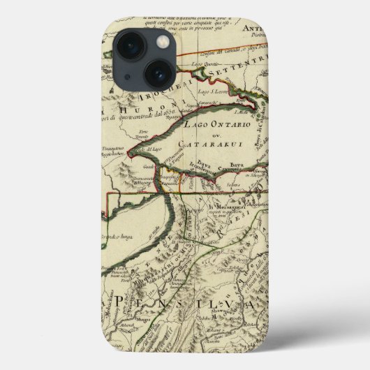 Noordoost-Verenigde Staten Case-Mate iPhone Case (Achterkant)