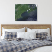 Noordoost-Verenigde Staten en Canada Canvas Afdruk (Insitu (Slaapkamer))