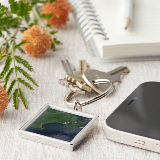 Noordoost-Verenigde Staten en Canada Sleutelhanger (Zijkant)