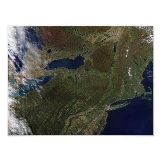 Noordoost-Verenigde Staten Foto Afdruk (Voorkant)