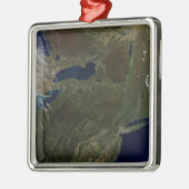 Noordoost-Verenigde Staten Metalen Ornament (Links)