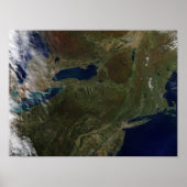 Noordoost-Verenigde Staten Poster (Voorkant)