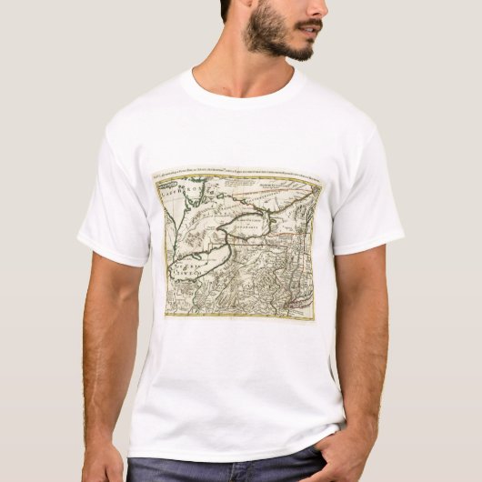 Noordoost-Verenigde Staten T-shirt (Voorkant)