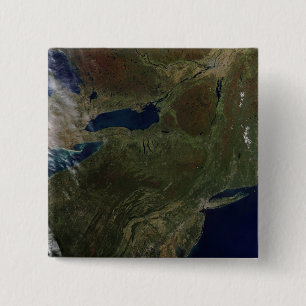 Noordoost-Verenigde Staten Vierkante Button 5,1 Cm