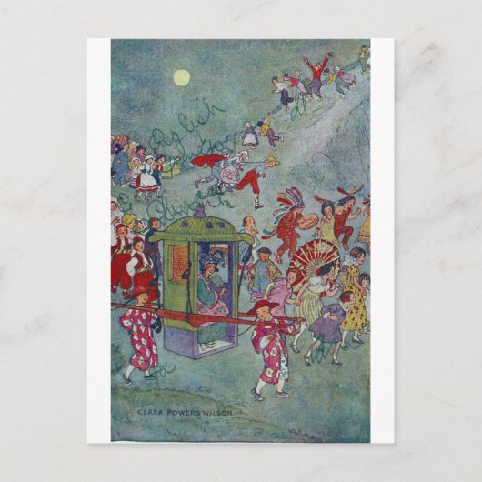 Noordoost-zuidoosten Briefkaart (Voorkant)