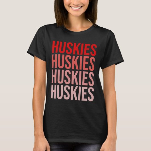 Noordoostelijke Universiteit Nu Huskies Boston T-shirt (Voorkant)