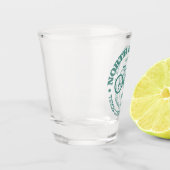 Noordpad (fietsen) shot glas (Links)