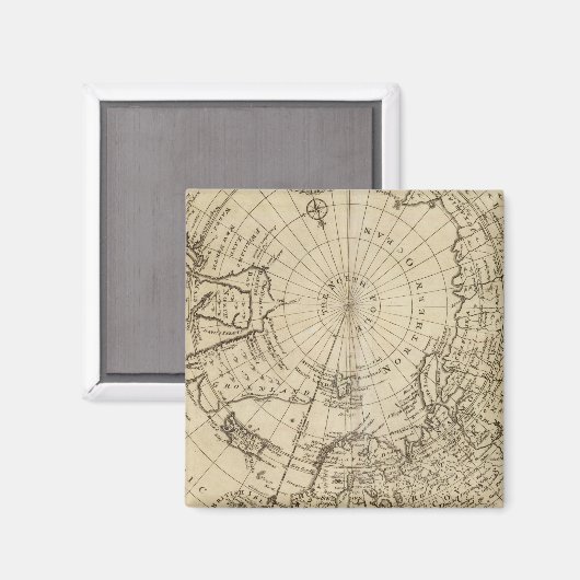 Noordpool 2 magneet (Voorkant / Achterkant)