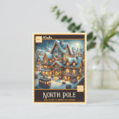 Noordpool, Alaska | BRIEFKAART