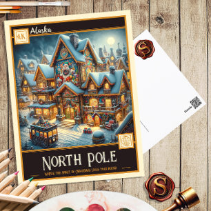 Noordpool, Alaska BRIEFKAART