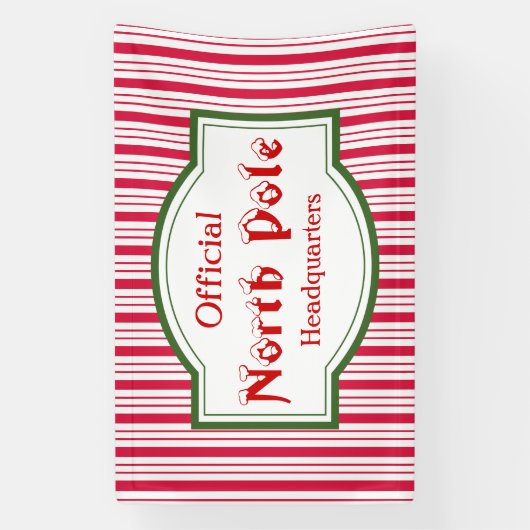 Noordpool banner teken (Verticaal)