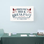 Noordpool Bed Breakfast Kerstmis Spandoek (Beurs)