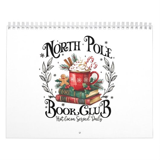 Noordpool Boekclub Heet Chocolade Kerstmis Kalender (Hoes)