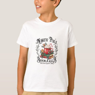 Noordpool Boekclub Heet Chocolade Kerstmis T-shirt