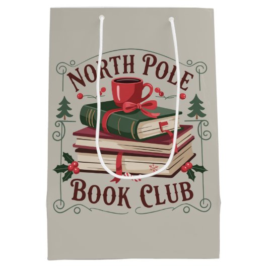 Noordpool Boekenclub Bibliothecaris Boekachtige Le Medium Cadeauzakje (Achterkant)