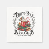 Noordpool Boekenclub Hot Cocoa Christmas Servet (Voorkant)
