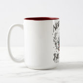 Noordpool Boekenclub Kerstmis Tweekleurige Koffiemok (Links)