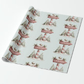 Noordpool bord | Inpakpapier (Uitgerold)