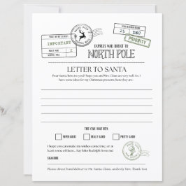 Noordpool Brief Aan Sinterklaas
