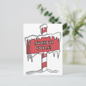 Noordpool Briefkaart (Staand voorkant)