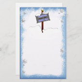 noordpool briefpapier (Voorkant / Achterkant)