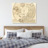 Noordpool Canvas Afdruk (Insitu (Slaapkamer))