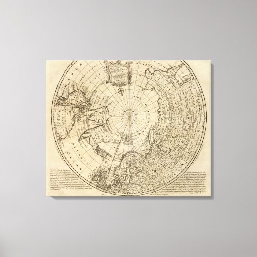 Noordpool Canvas Afdruk (Voorkant)