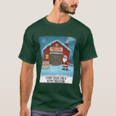 Noordpool Cartoon Grappig T-shirt (Voorkant)