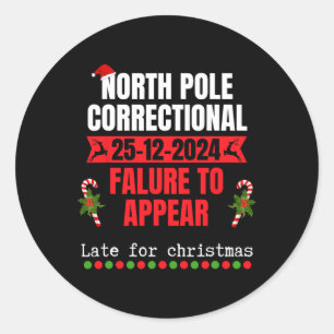 Noordpool Correctie Te Laat Verschenen Voor Ronde Sticker