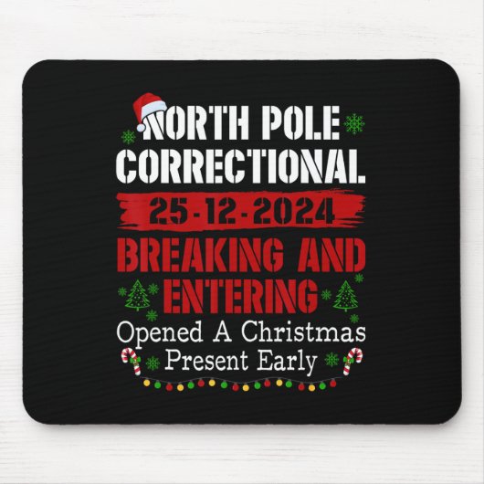 Noordpool Correctional Breaking and Entering Open Muismat (Voorkant)