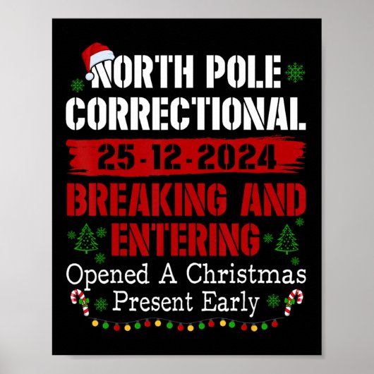 Noordpool Correctional Breaking and Entering Open Poster (Voorkant)