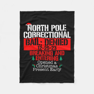 Noordpool Correctional Geopend Xmas Cadeaus Match Fleece Deken